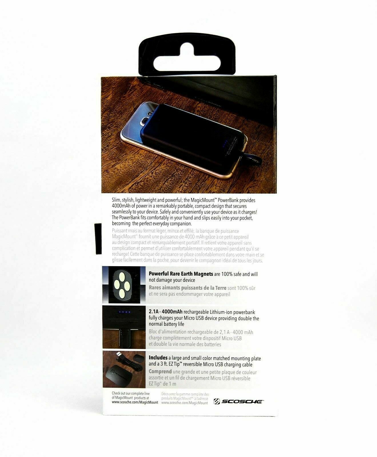 Power Bank Micro USB Charging Portable External Battery Backup For Cell Phone