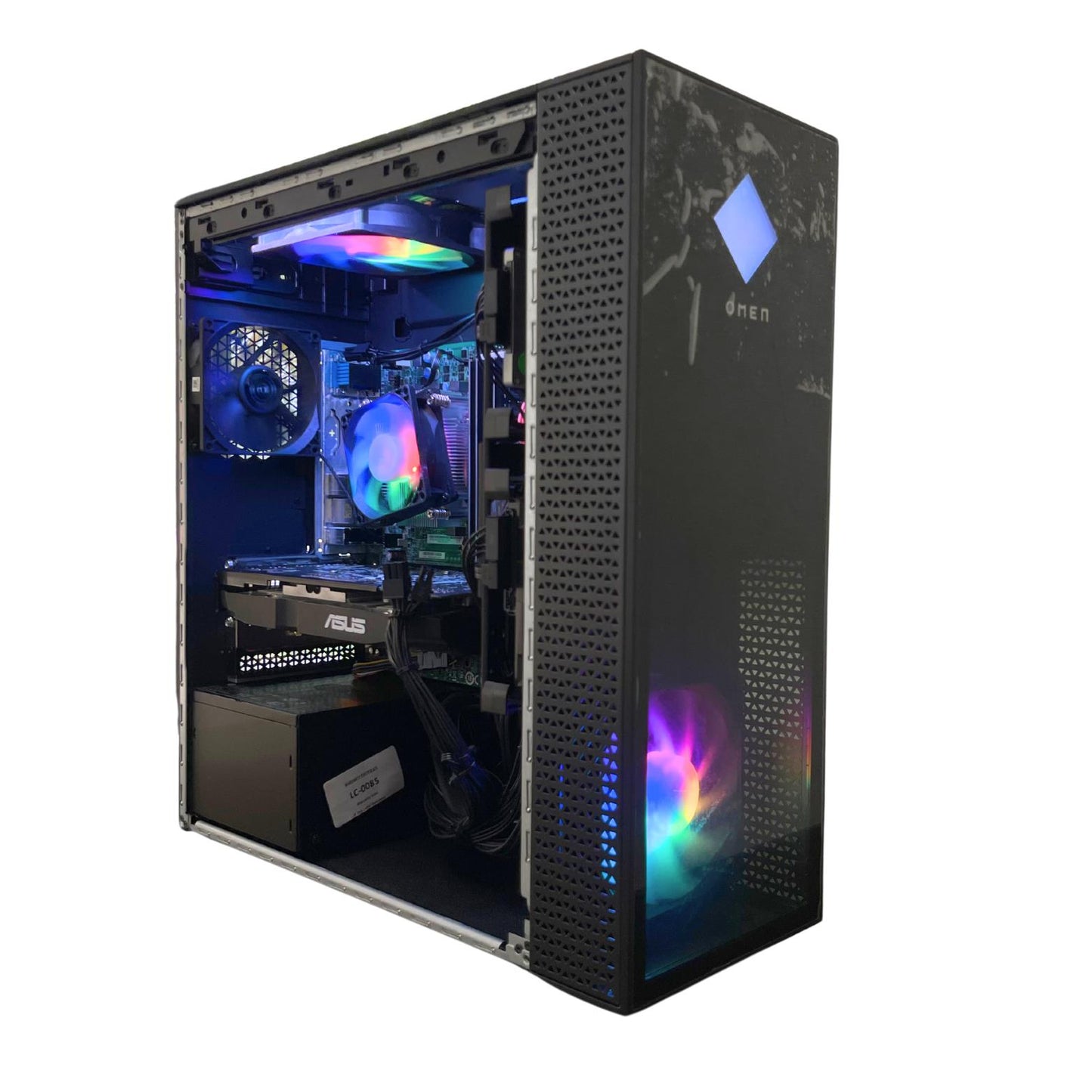 RGB Gaming PC Desktop Computer i7 16GB RAM 256GB SSD 1TB RX580 8GB W10P WIFI