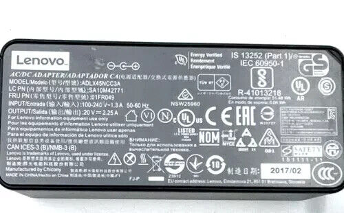 AC Power Charger Adapter For Lenovo Ideapad FLEX-14IWL 81SQ 81SQ000D Genuine
