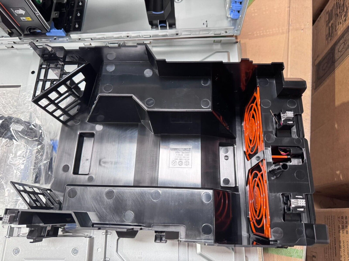 DELL POWEREDGE EMC T640 SERVER CHASSIS SIDE LEFT & RIGHT COVER BACKPLANE FAN