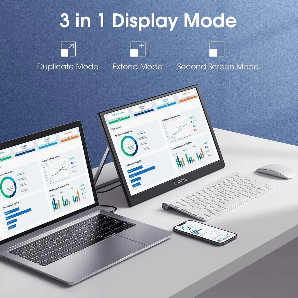 1920x1080 IPS HDMI Monitor Extend 15.6 screen Second Display PS4 SWITCH PHONE A