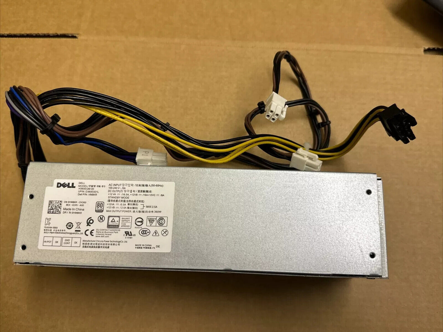 Genuine Dell Optiplex XE3 3653 3667 3668 3669 7070 7060 360W Power Supply K38XP