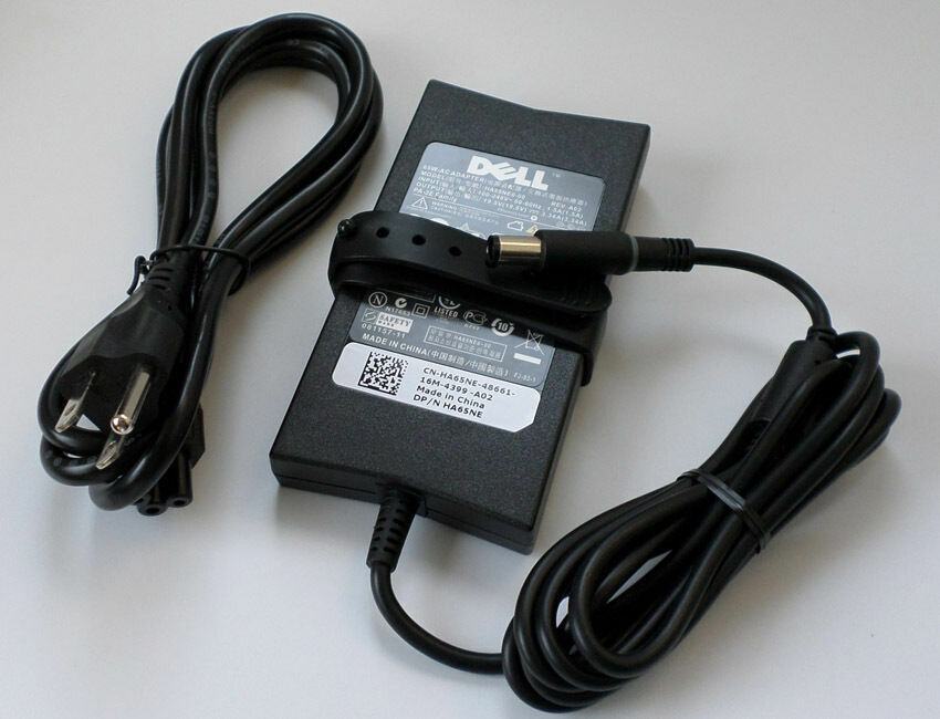 Genuine Dell Laptop Charger AC Adapter Power Supply FA65NE1-00 TN800 19.5V 65W