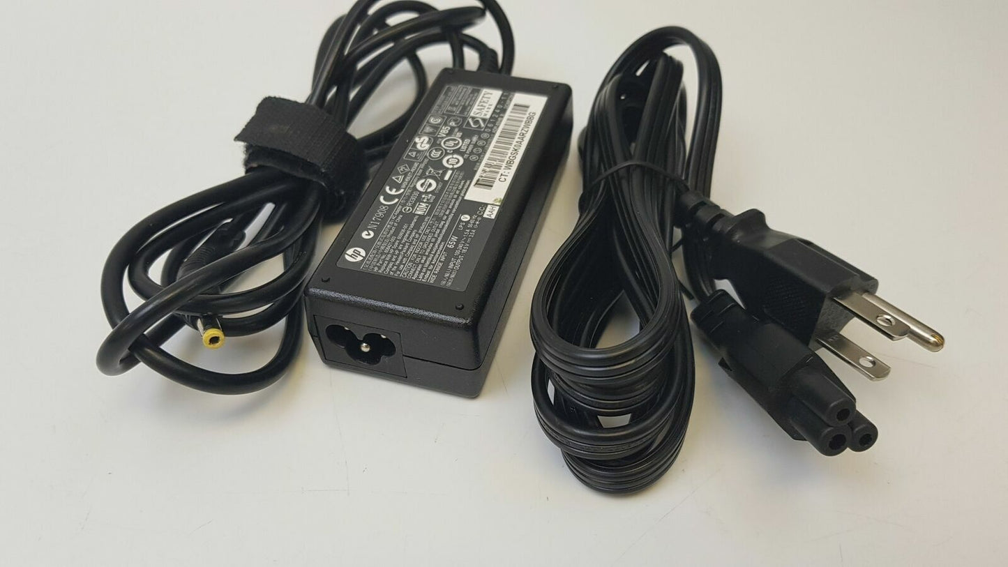 GENUINE HP 65W AC ADAPTER LAPTOP CHARGER 608421-001 609936-001 PA-1650-32HA