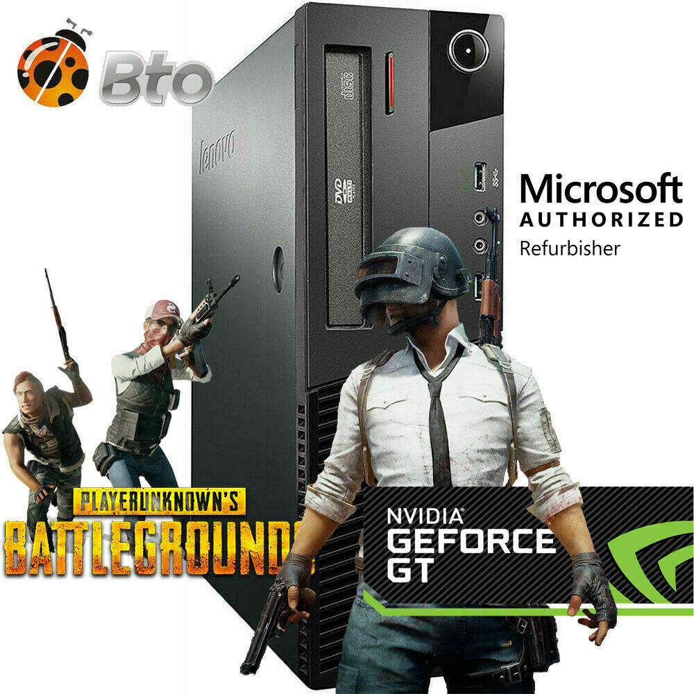 Gaming Desktop PC Lenovo 512GB SSD HD7570 i7 16GB RAM WiFi Windows 10 Computer