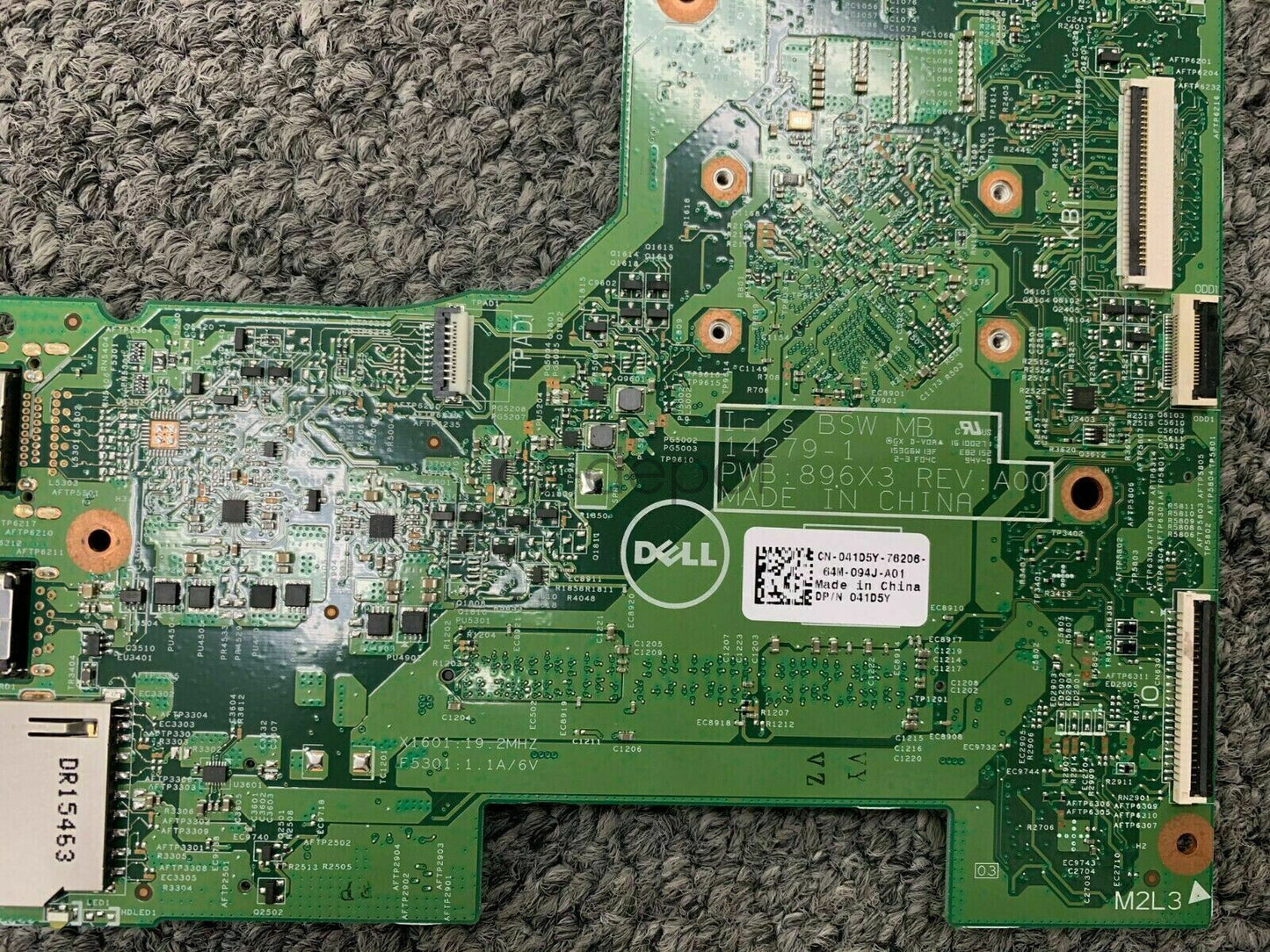 Dell Inspiron 14 3452 15 3552 Celeron N3050 1.60GHz HDMI DDR3L Motherboard 41D5Y