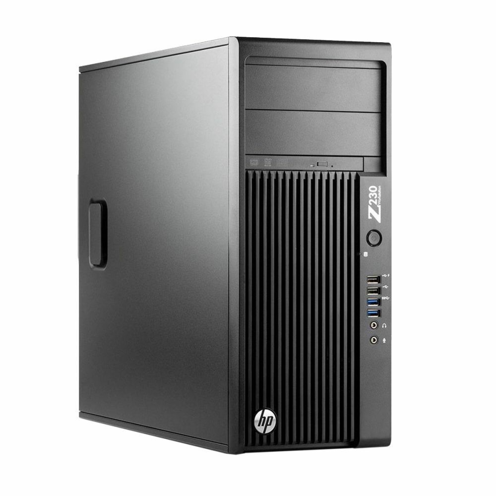 GAMING PC HP Z230 Desktop computer i7 4790 32GB R9-350 256GB SSD +1TB Win10 WIFI