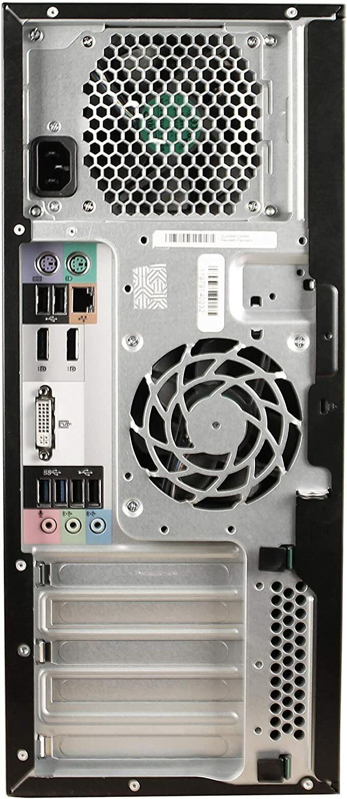 GAMING PC HP Z230 Desktop computer i7 4790 32GB R9-350 256GB SSD +1TB Win10 WIFI