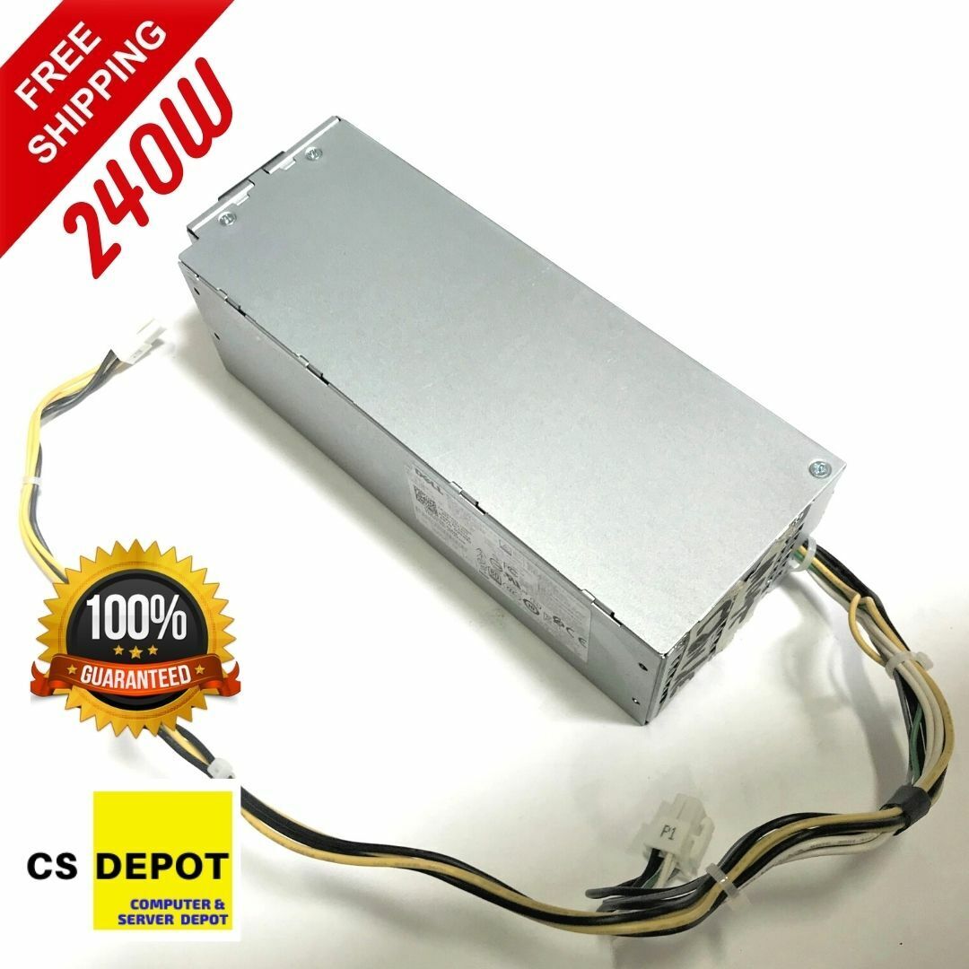 DELL Optiplex 3040 3046 5040 7040 Insipron 3650 Power Supply 2P1RD OTRD3 240W
