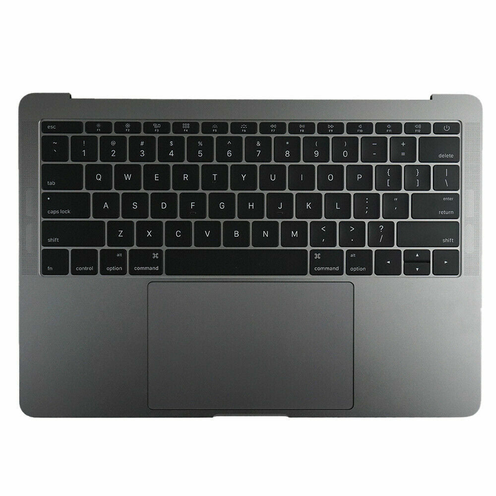 Gray MacBook Pro 13.3" A1708 2017 keyboard Battery A1713 Touchpad Top Case