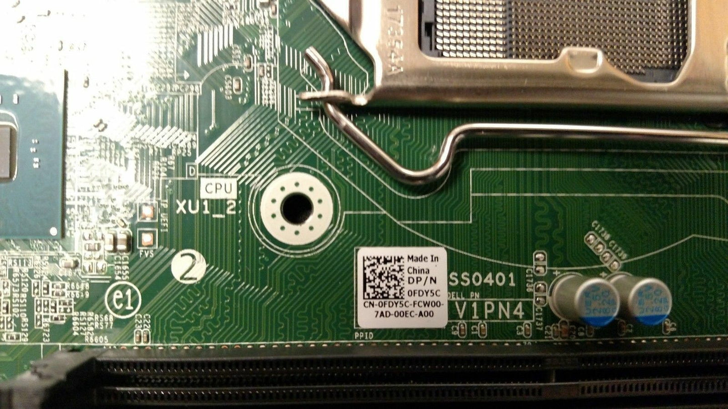 Dell Optiplex 5050 SFF Desktop Genuine Motherboard Mainboard Intel FDY5C 0FDY5C