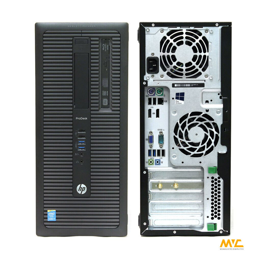 HP Prodesk 800 G1 MT i7-4790 512GB SSD 32GB RAM WIFI DVD-RW Win 10 Pro