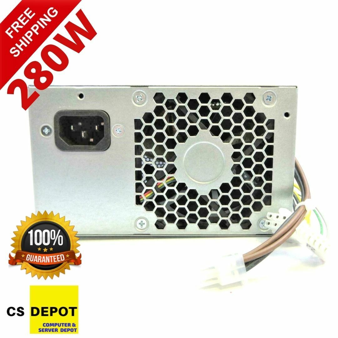 HP 280W Power Supply 600 800 G2 MT PSU 901909-002/001 758752-001 796348-001 6Pin