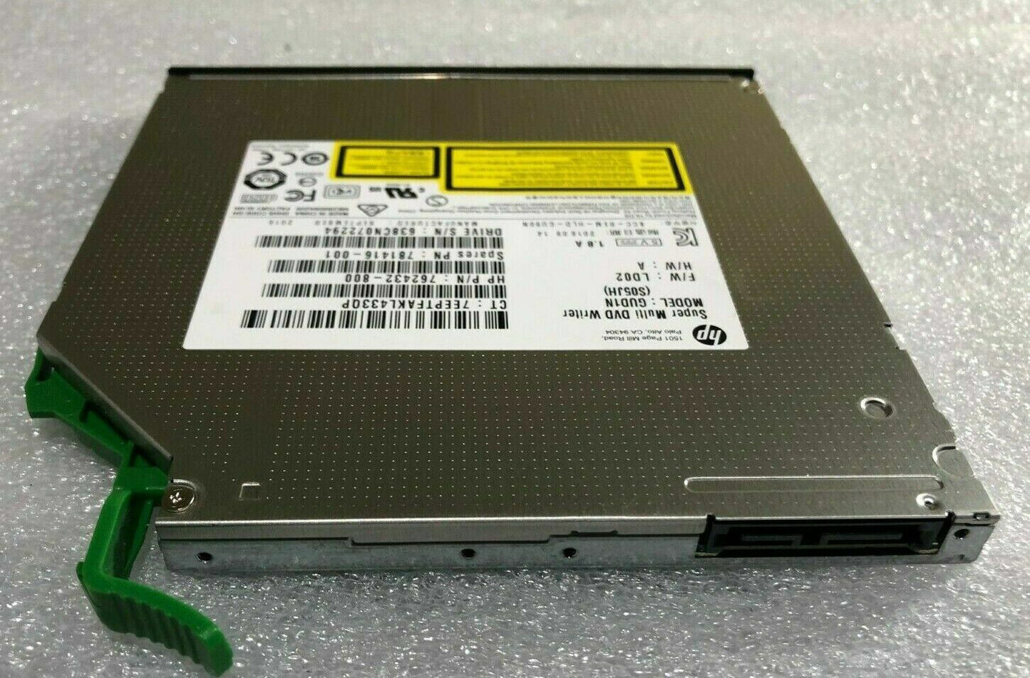HP 800 600 705 G2 DVD+/-RW DVDRW Slim Drive Disc 762432-800 781416-001 Grade A