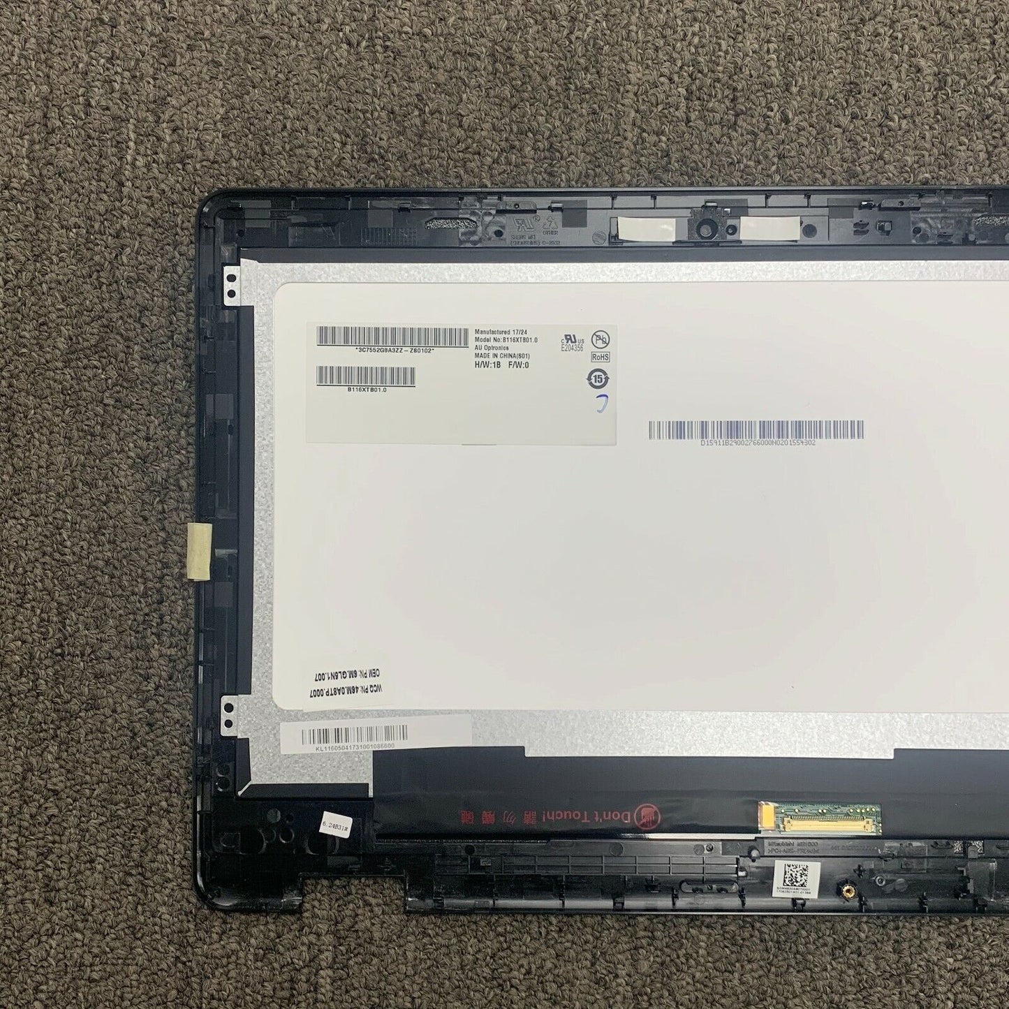 6M.GL5N1.007 B116XTB01.0 Acer LCD screen with touch for Acer Spin 1 SP111-31