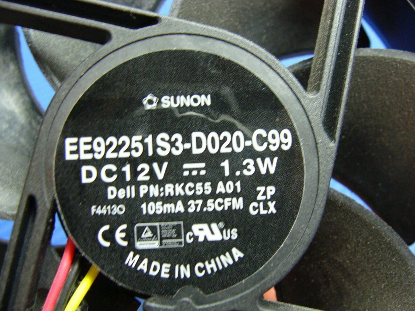 Dell Y673G Chassis Case Fan Vostro 200 400 470 Inspiron 530 531 3-Pin