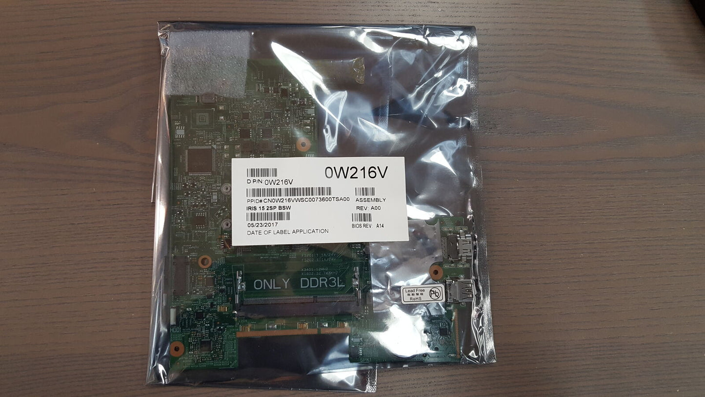 New Dell Inspiron 3452 3552 3451 Intel Pentium N3700 1.60GHz Motherboard W216V