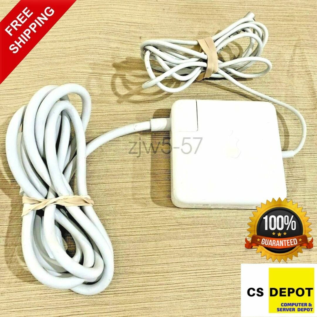 MacBook Pro 85W L-Tip MagSafe Power Adapter Charger Apple A1343 85 Watt