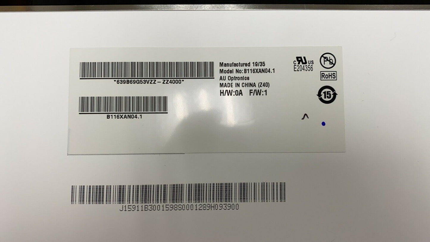 Acer ChromeBook R 11 CB5-132T LCD Touch Assembly w/ Bezel Black 6M.G55N7.004
