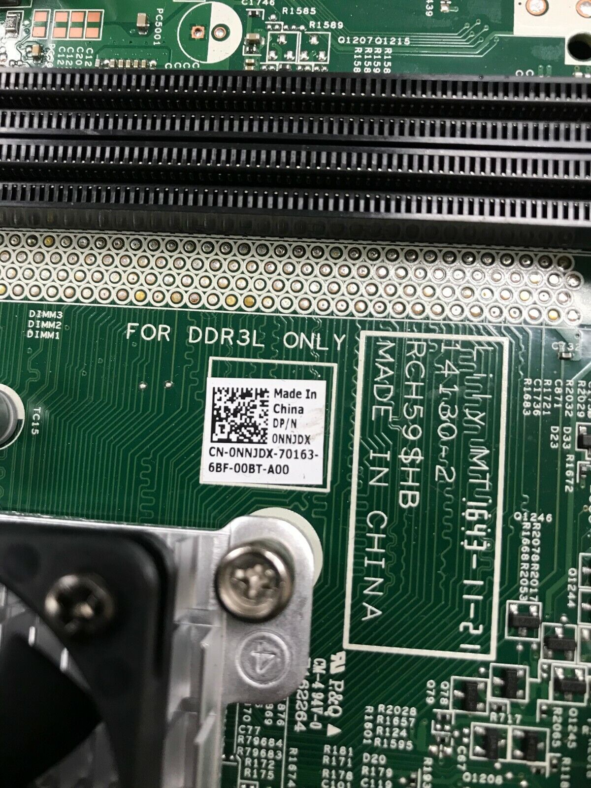 Dell Inspiron 3655 2.2GHz AMD A8-7410 Desktop Motherboard NNJDX 0NNJDX