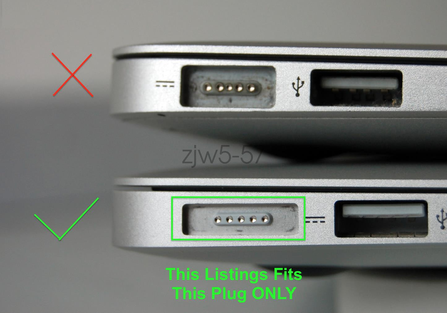 Genuine A1184 A1330 A1344 60W MagSafe1 Charger for APPLE 13" MacBook Pro