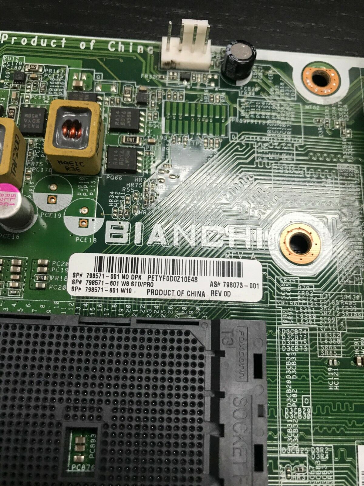 798571-001 HP MOTHERBOARD SYS ELITEDESK 705 G2 MT/SFF 798073-001