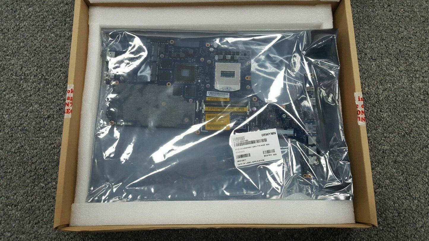 Dell Alienware 14 M14x GeForce GTX740M LA-9201P rPGA 947 DDR3L Motherboard RWYMN