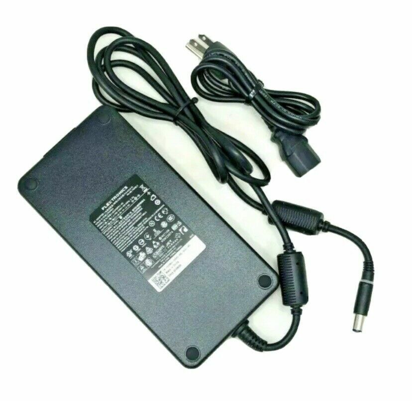 DELL 240W 19.5V 12.3A AC Power Adapter Laptop Charger Large Tip GA240PE1-00