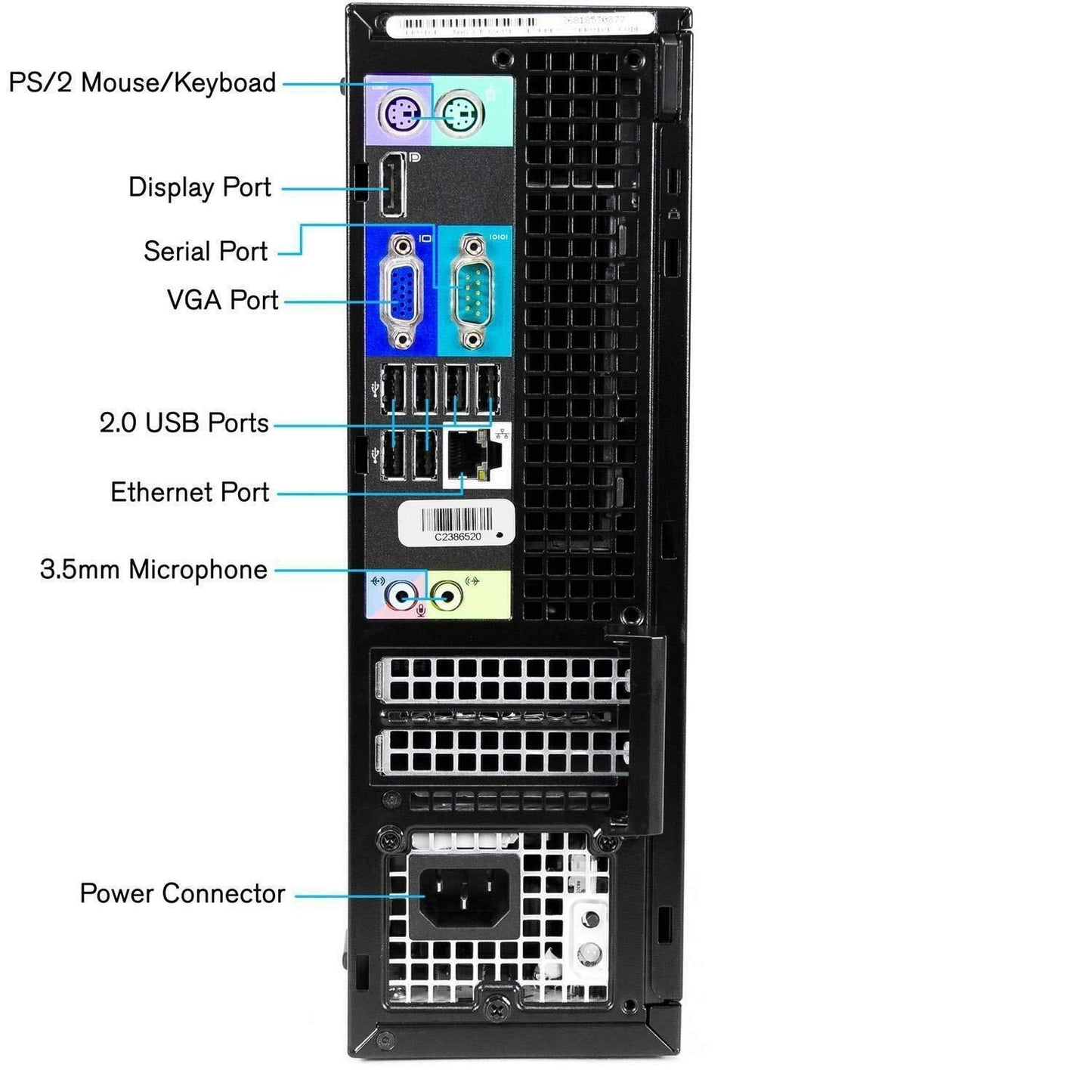 Gaming PC Desktop Computer DELL 9020 i7 16GB 960GB HD7570 Windows 10 Pro WIFI