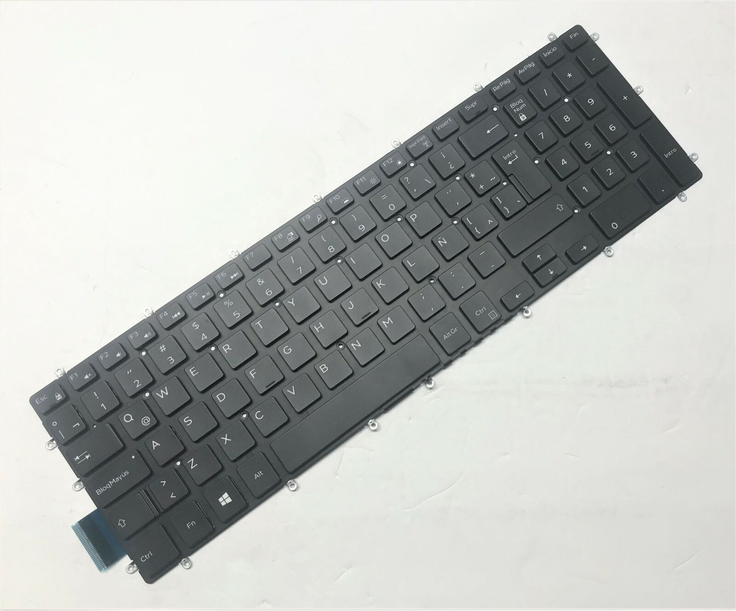OEM DELL Inspiron 5565 5567 5765 5767 Backlit Latin Spanish Teclado Keyboard