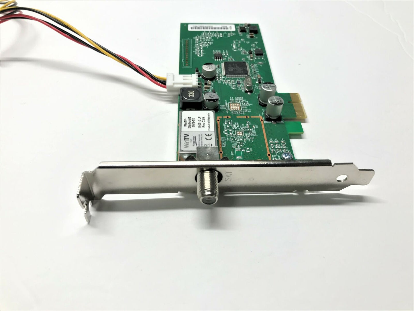 Live Satellite TV HDTV WinTV Starburst 2 DVB-S2 high definition Module w Cable