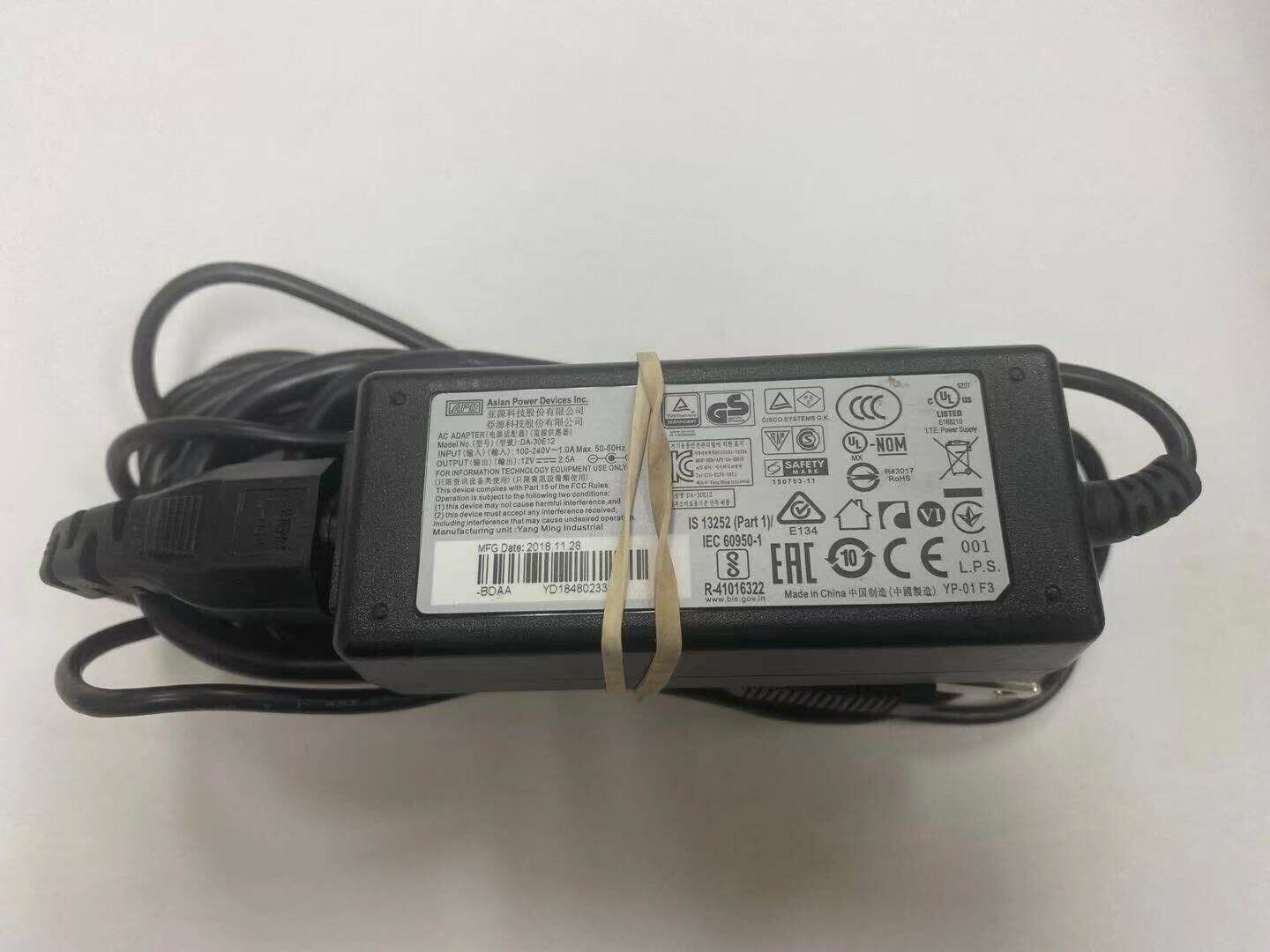 APD Asian Power Devices AC Adapter DA-30E12 Dell Wyse P/N: 770375-31L 12V 2.5A