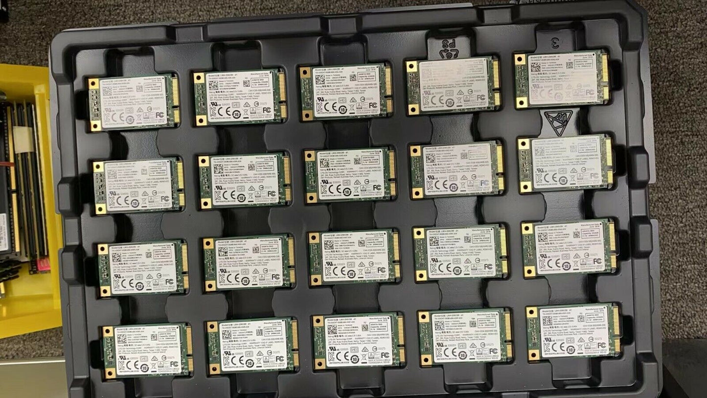 Lite-On LMH-256V2M 256GB MSATA Solid State SSD Dell 35DNT