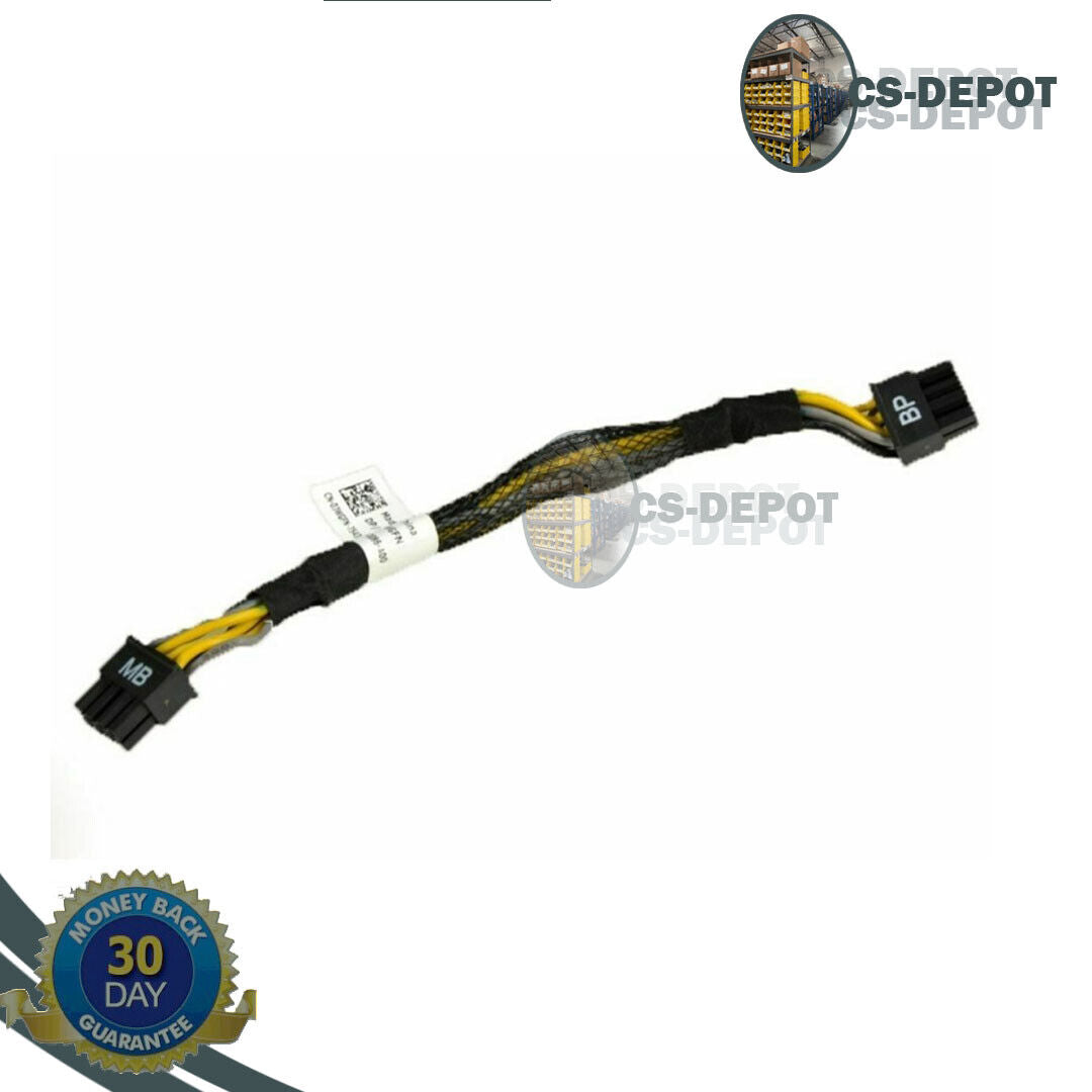 JWGFN DELL POWEREDGE SERVER BACKPLANE POWER CABLE R720 R720xd BP 8 PIN