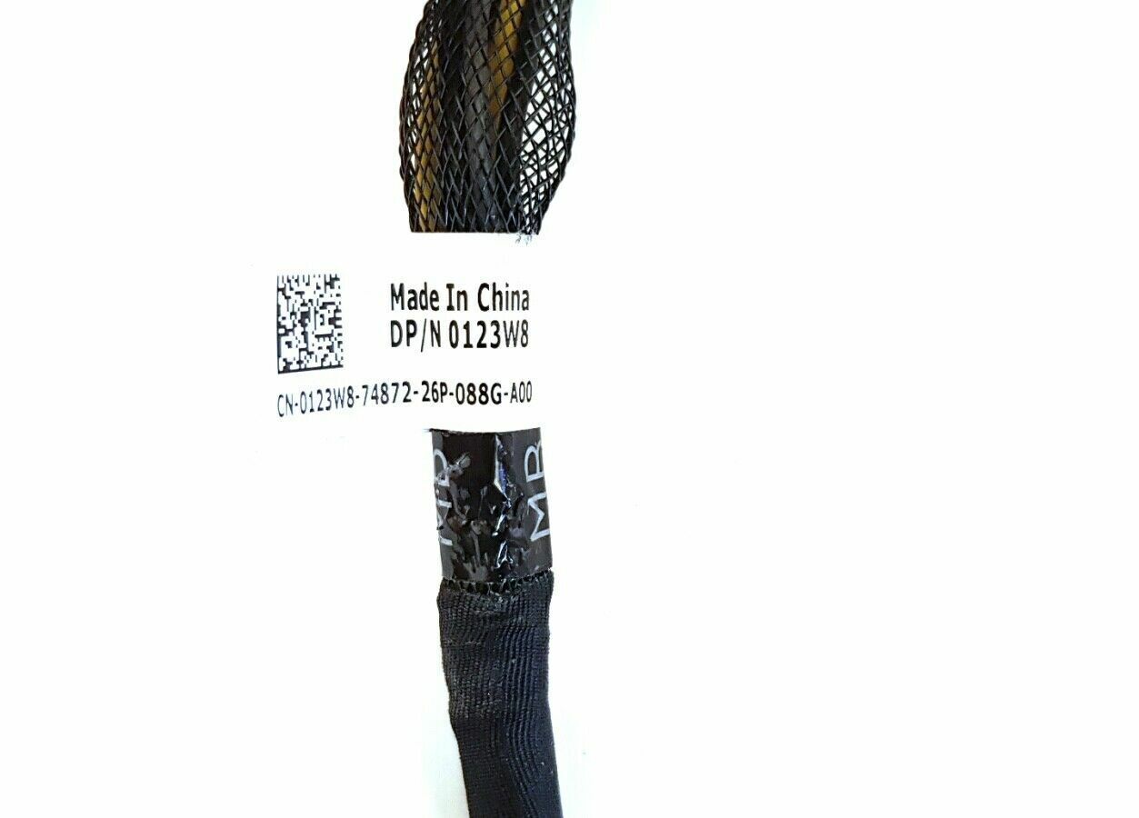 Dell 123W8 PowerEdge R620 R720 R720xd Flex Bay Backplane 8-Pin Power Cable