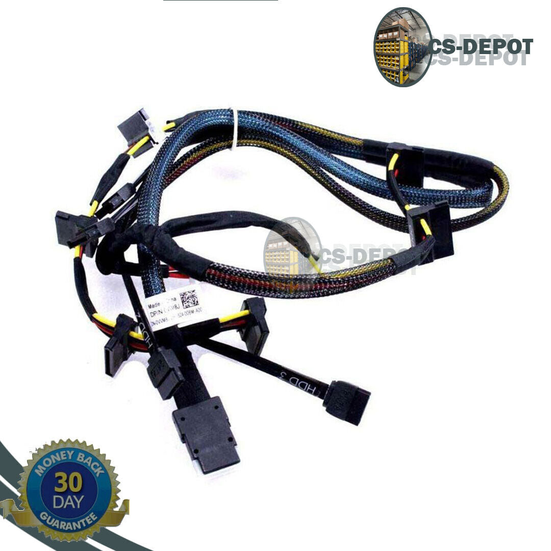 For DELL POWEREDGE SERVER T430 H730 H730P H330 RAID 4 CABLED DRIVES VVM8J/27H4X