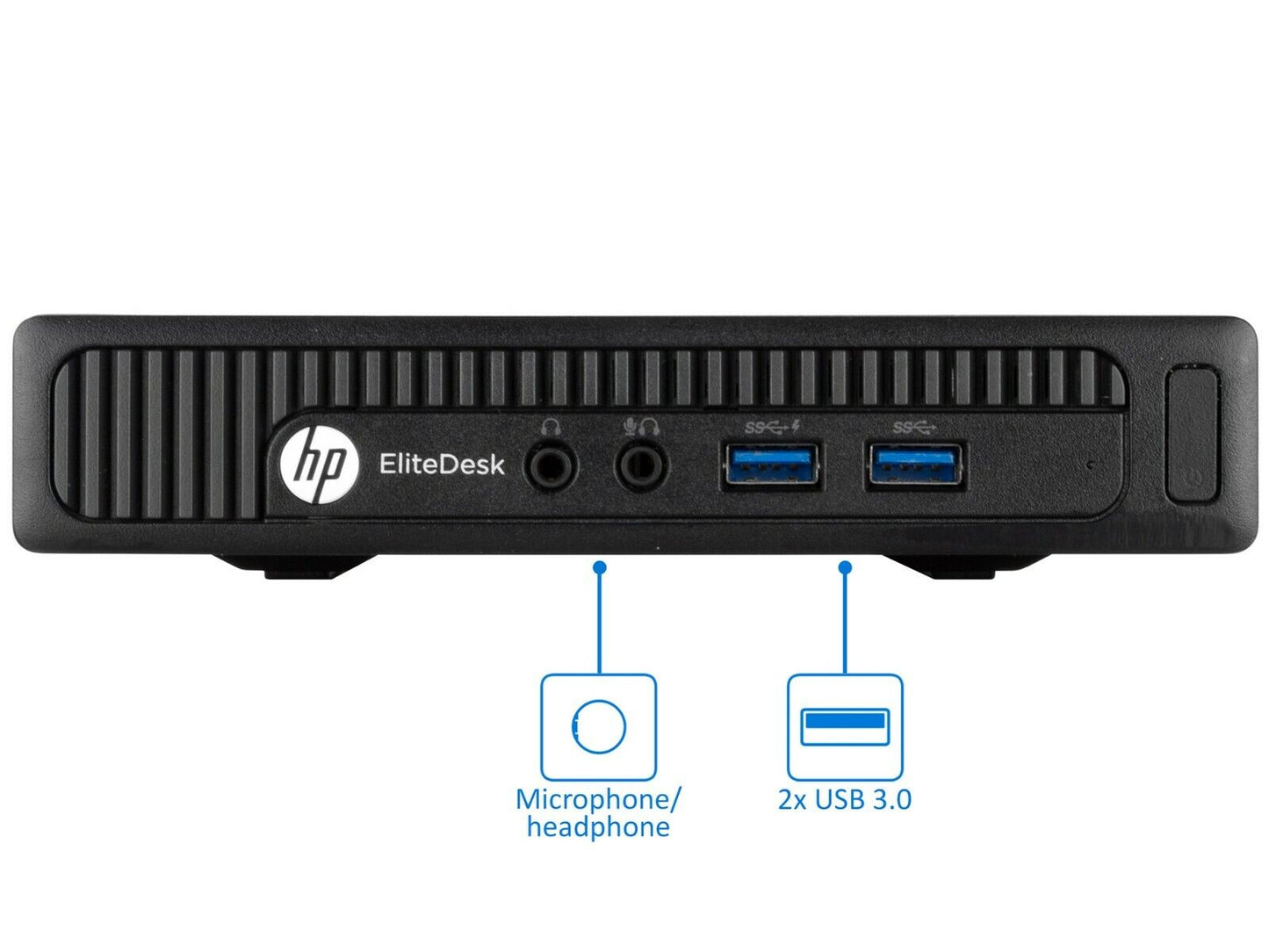 HP 400 G1 DM Tiny Mini Desktop PC i5-4570T 8G RAM 500GB Windows 10 pro Wifi