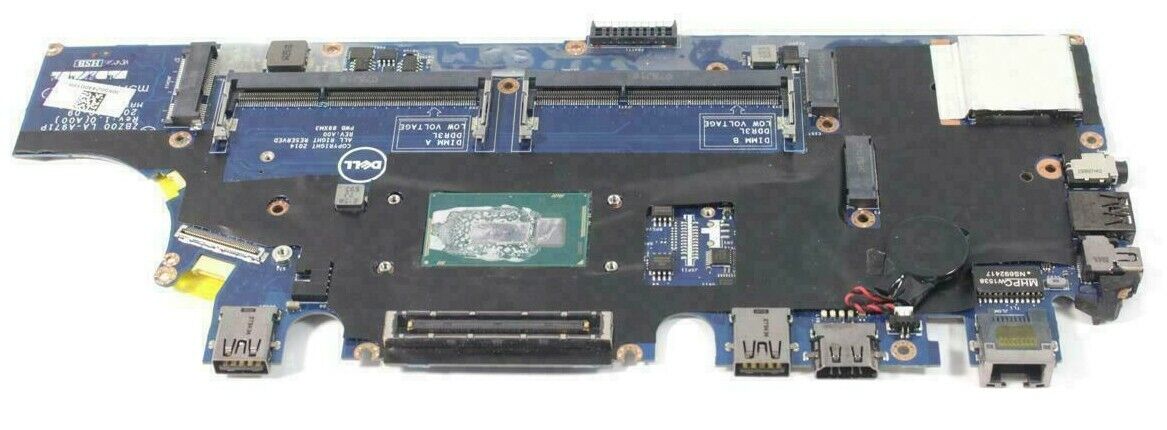 Dell Latitude E7250 i5-5300U 2.30GHz Motherboard w/ Fan 4T1K3 & Heatsink G9CNK