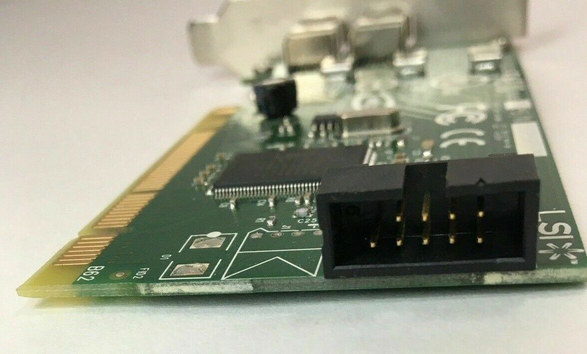 Dell 2 Port J886H IEEE-1394 PCI Express 2.0 x16 FireWire Controller Card