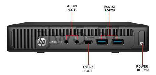 HP Elitedesk 400 G2 Mini tiny i5-6500T 16GB DDR4 1TB SSD WINdows 10 WIFI