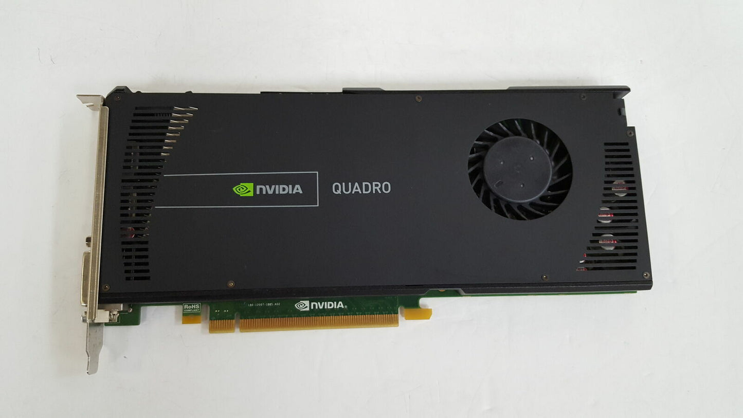 Graphic Card Dell NVIDIA QUADRO 4000 2GB 256-bit Dual DP DVI GDDR5
