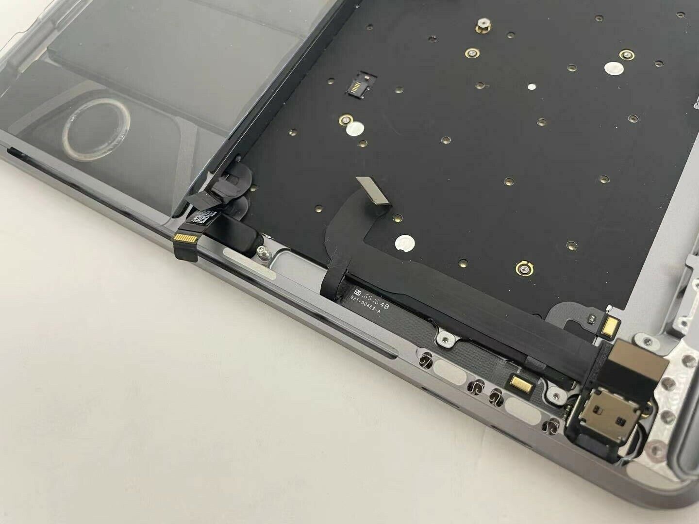 A1706 Macbook Pro 13" 2016 TopCase Keyboard Battery A1819 Trackpad German Silver