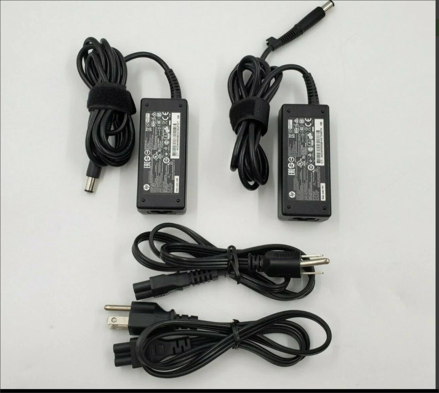Lot of 10 OEM Genuine HP Chromebook Charger 45W 19.5V 2.31A 744481-003 744893
