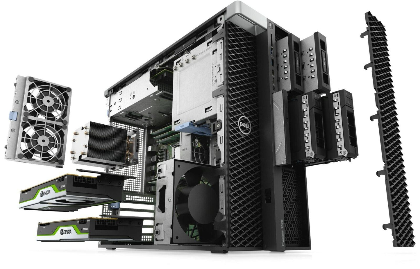 Dell Precision T7820 Tower Xeon Gold 6138 128GB RAM 960GB SSD K620 WIFI WIN11