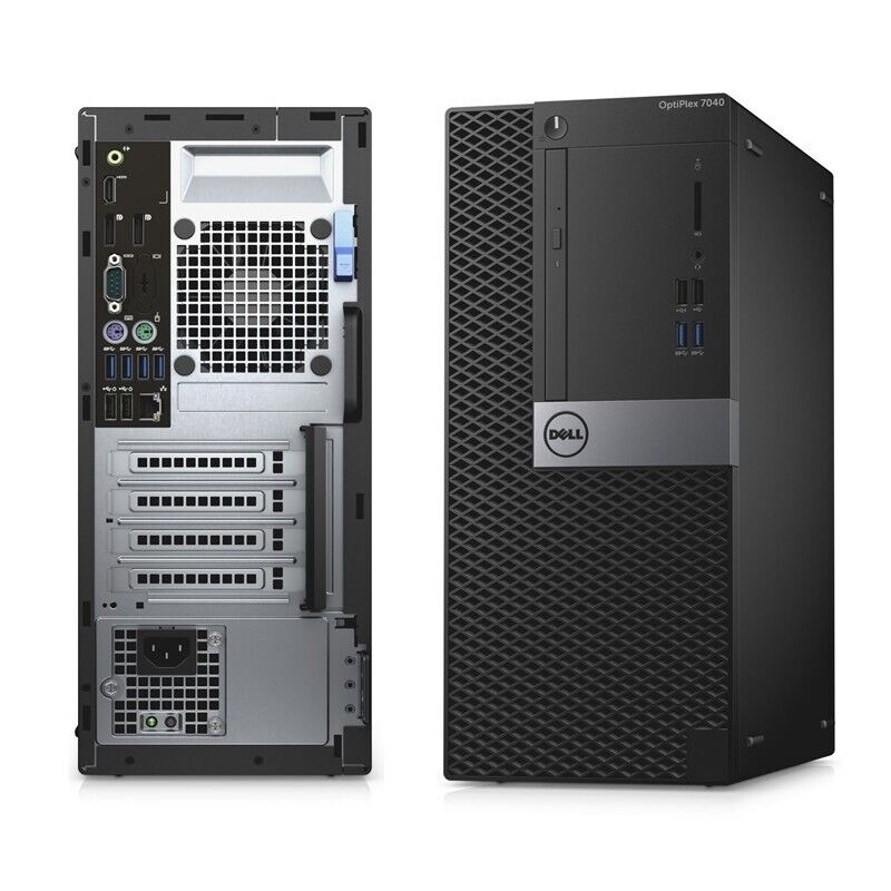 GAMING PC Dell Desktop i5 16GB DDR4 256GB SSD +500GB Windows 10 WIFI GTX1060