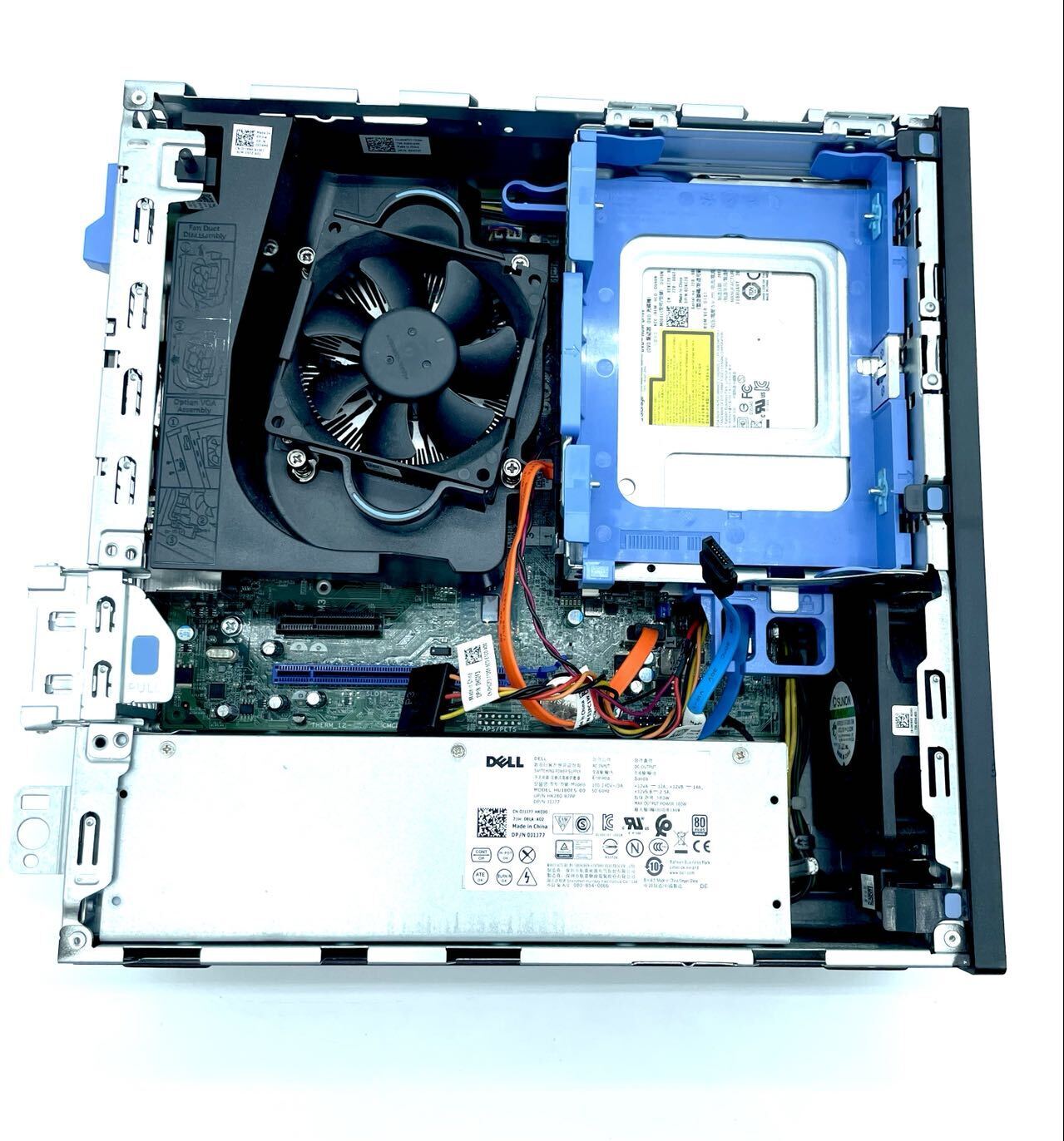 Dell OptiPlex 5040 SFF barebone Motherboard heatsink Fan chassis  power supply