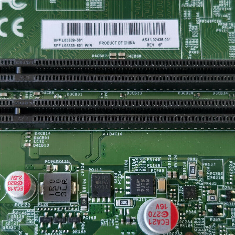 HP L05339-001 ProDesk 400 G5 SFF Socket LGA1151 Motherboard L02436-001 TESTED!