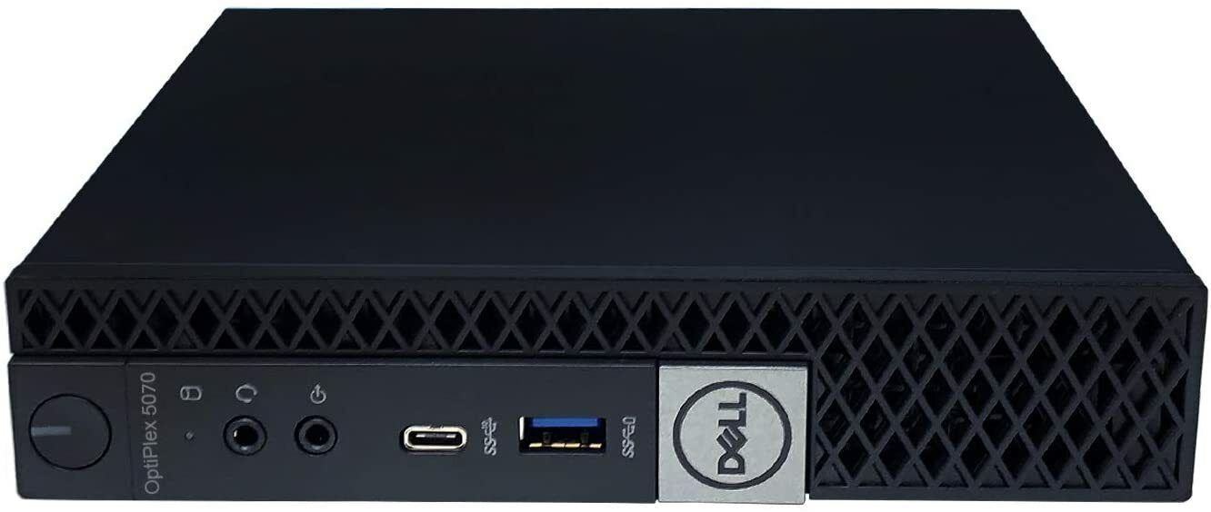 Dell Optiplex 3070 Micro Tiny PC i7-9700T 32GB 1TB SSD WIFI win10 w/adapter