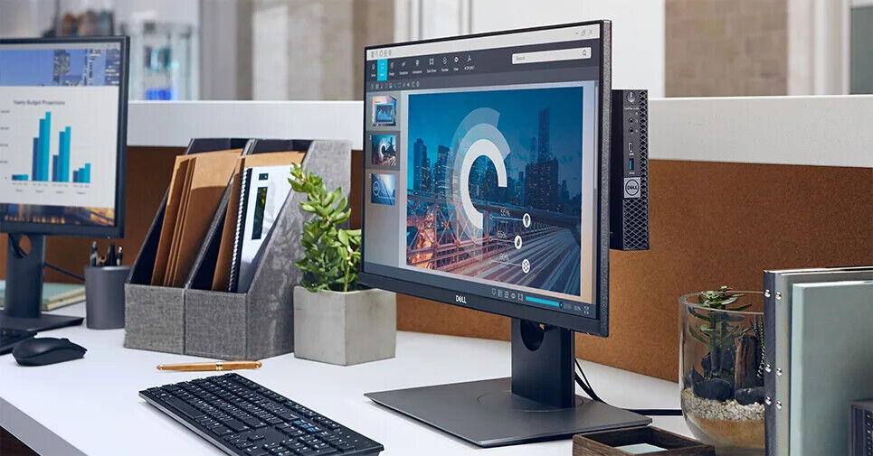 Dell Optiplex 3070 Micro Tiny PC i7-9700T 32GB 1TB SSD WIFI win10 w/adapter