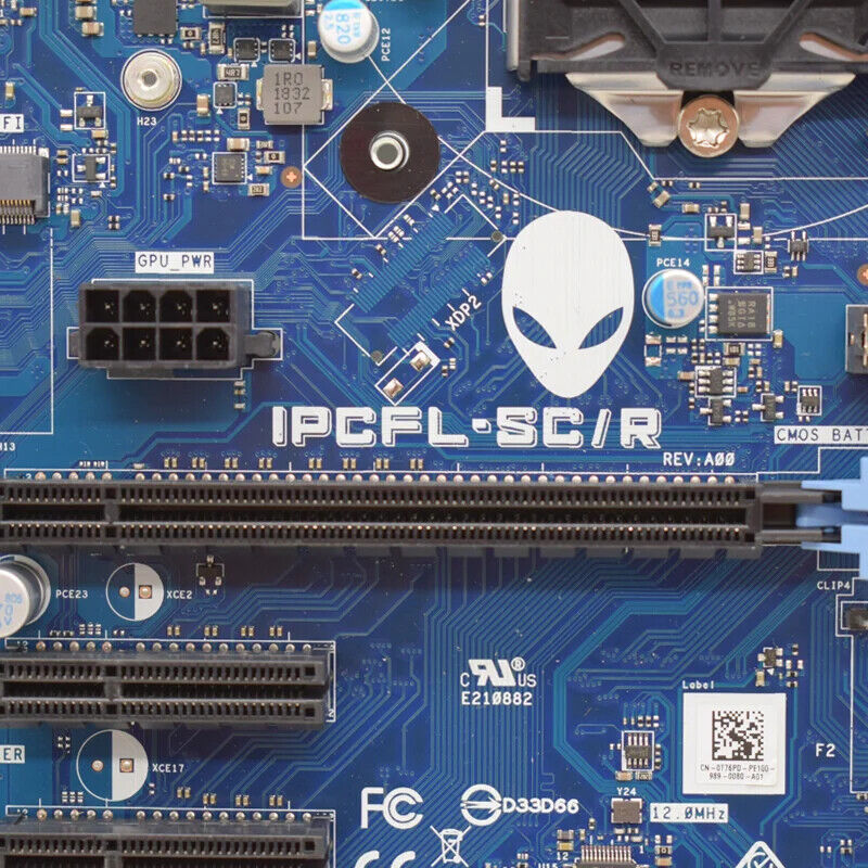 Dell Alienware AURORA R8 IPCFL-SC/R INTEL LGA1151 PC MOTHERBOARD 2XRCM 02XRCM